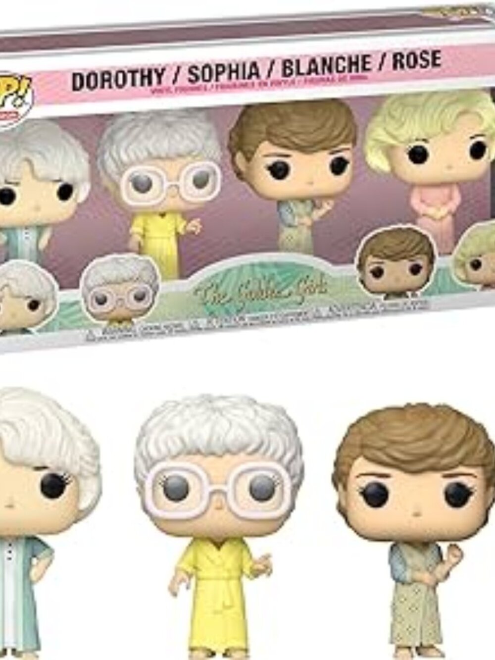Funko Pop Television Golden Girls Set of 4 Walmart Exclusive Set NEW